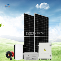 Module pv 3kw 5kw 10kw 25kw système d'énergie solaire maison 25kw panneaux solaires systèmes d'énergie