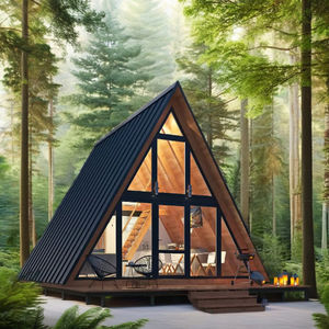 Bungalow de estilo europeo, casa de madera para dormitorio, cocina, baño, bosque impermeable, Hogar para Hotel, Resort, Villa, casa de estar - Product Image 5