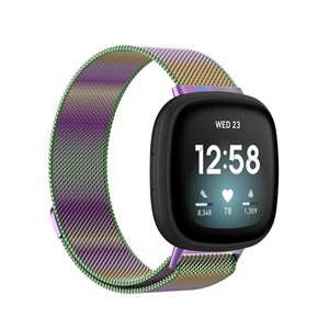 <span class=keywords><strong>Fitbit</strong></span> <span class=keywords><strong>Versa</strong></span> <span class=keywords><strong>3</strong></span> 4のための磁気ミラノループバンド - Product Image 2