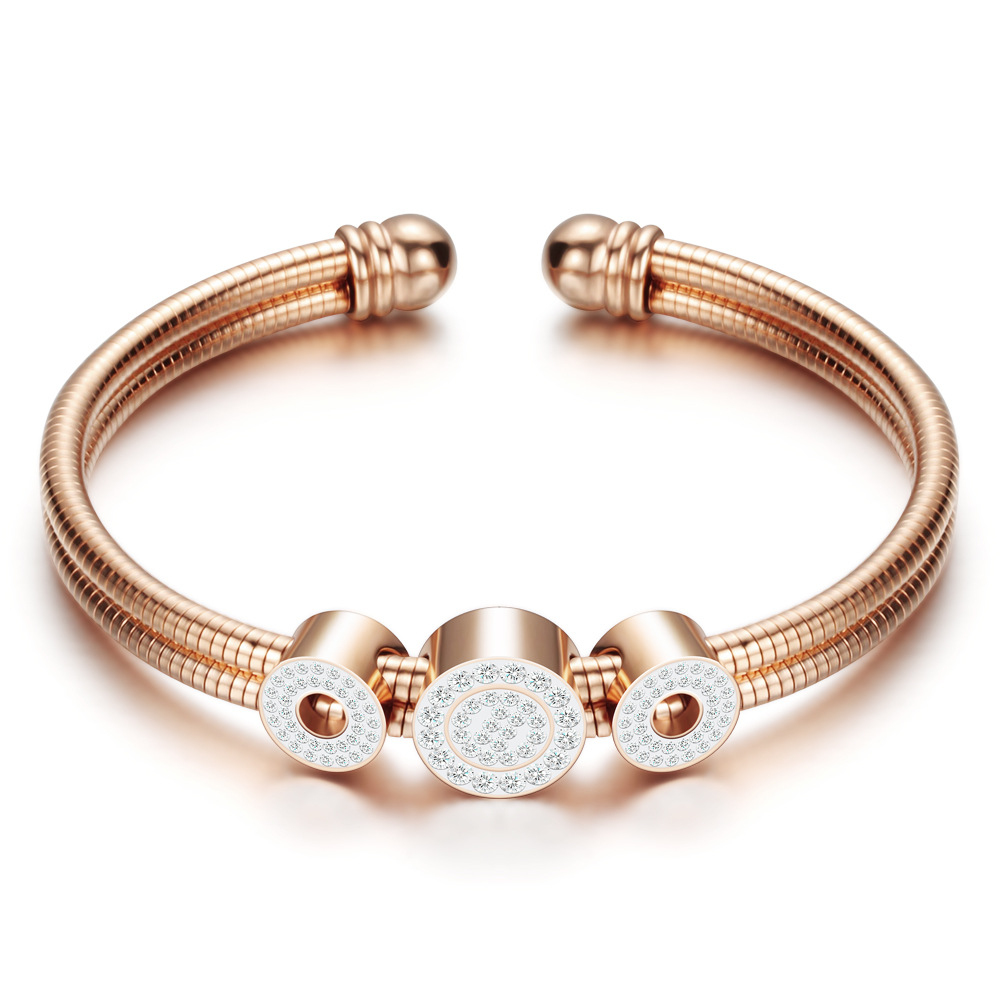 Oro rosa (tres círculos separados)