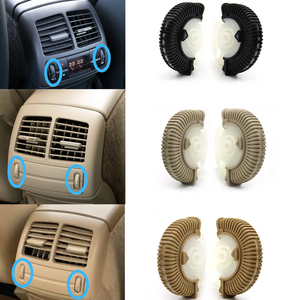 2PCS Bộ điều hòa không khí phía sau AC Vent lăn bánh xe điều khiển con lăn cho Mercedes Benz E Class W211 2003 2008 E200 E230 E260 E280 - Product Image 3