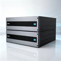 Pour la série UPS9SX, système monophasé avec batterie au plomb intégrée, protection contre les pannes de courant, réseau informatique