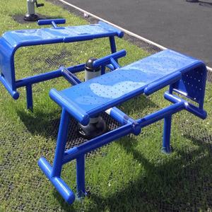 Équipement <span class=keywords><strong>de</strong></span> planche assis extérieur pour deux personnes AB Board en acier Équipement <span class=keywords><strong>de</strong></span> sport en gros - Product Image 5