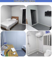 Salle de bain préfabriquée pliable | Salle sanitaire modulaire portable avec systèmes d'eau et d'alimentation