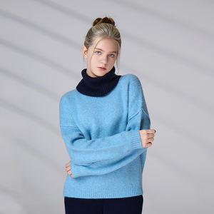 Bufanda Circular con Logotipo Bordado Personalizado, Bufandas de Invierno de Lujo Tejidas a Mano, Calentador de Cuello para Mujer, Snood de Algodón - Product Image 2