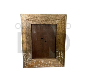 Marco de Fotos Rústico Hecho a Mano de Madera de Mango para Mesa o Pared, Decoración Elegante para el Hogar y la Oficina, Excelente Idea de Regalo - Product Image 2