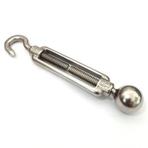 Tensor de acero inoxidable 1/4 UNC, con gancho de bola soldado y tornillos de escurridor de bolas, 304 - Product Image 5