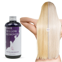 Shampoo violet de qualité salon pour cheveux blonds, tonifiant violet anti-cuivré, shampooing sans jaune, marque privée