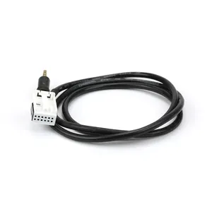 Kabel Audio Aux mobil adaptor Input 3.5mm untuk VW Passat Golf Jetta MIB Radio RCD510 RCD310 RCD300 untuk iPod untuk iPhone MP3