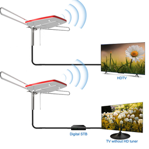 High Gain Marine Dish Outdoor HDTV Aerial Digital <b>Tv</b> Antena <b>Remote</b> <b>Controlled</b> Rotatable HD <b>Tv</b> Antenna - Product Image 2