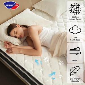 Khách sạn hiện đại độc lập Túi mùa xuân nệm chân không nén bao bì hỗn hợp kích thước đầy đủ giường cao su Bộ nhớ bọt nệm - Product Image 5