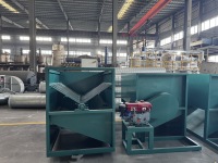 Eenvoudige palmvruchten dorsmachine 1-2 TPH apparatuur voor het scheiden van palmvruchtenbundels