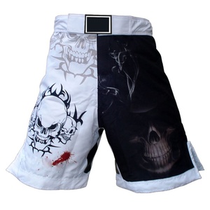 High Quality Breathable Quick Dry Durable Light Weight MMA Shorts 100% Polyester Martial Arts Wear Stretch Unisex S.A Sports - Product Image 1