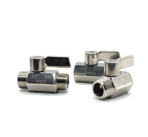 Válvulas de Bola Mini de Acero Inoxidable 316L de 1/4, 3/8 y 1/2 Pulgada, Hembra/Hembra, para la Industria - Product Image 5