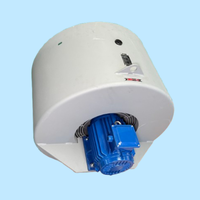 Ventilateur centrifuge externe G355 à moteur AC, ventilateur de ventilation industriel, haute pression d'air, 380V, IP55