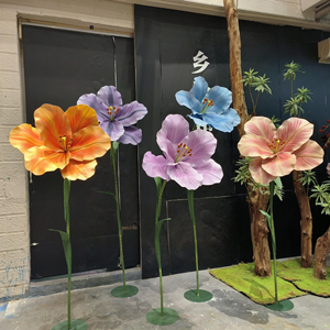 <span class=keywords><strong>Tulipani</strong></span> Giganti in EVA <span class=keywords><strong>Dipinti</strong></span> a Mano di Alta Qualità per Decorazioni Matrimoniali, Vetrine, Scenografie, Feste, Hotel e Centri Commerciali - Product Image 2