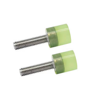 Amortiguadores de Poliuretano, Tope de Suspensión de Uretano Roscado, Amortiguadores de Vibraciones Cilíndricos con Pernos de 8 x 8 mm - Product Image 1