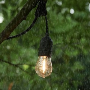 Edison <b>Led</b> Vintage Filament Bulb E27 Screw Base Warm Light Energy Saving S14 Clear Glass Outdoor Indoor Lighting - Product Image 2