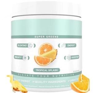 Mezcla de superalimentos orgánicos, polvo de superfrutas y verduras, bebida saludable en polvo, inmunidad, Energía para la salud, polvo orgánico superverde - Product Image 2