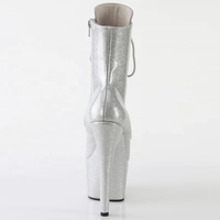 Bottes de danse sur barre tendance 2023 pour femme, automne-été, au-dessus du genou, à talon très haut et large en caoutchouc