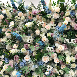 Thiết kế mới bán buôn tùy chỉnh hoa nhân tạo tường cho đám cưới trang trí kinh doanh - Product Image 2
