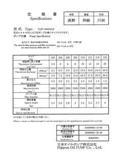 Bomba de aceite marca japonesa NOP Nippon, bomba de trocoides, gerotor, lubricador de circulación de aceite, bomba de circulación de aceite de lubricación - Product Image 6