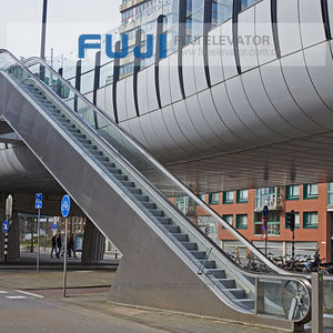Escaleras Mecánicas Interiores Marca <span class=keywords><strong>FUJI</strong></span> con Acero Inoxidable, Certificación CE, Diseño Contemporáneo para Supermercados - Product Image 5