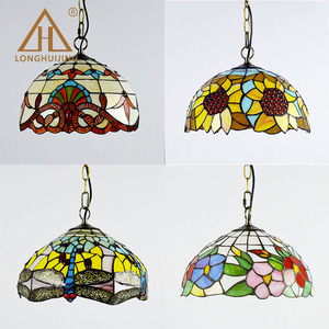 Huijing Tiffany hiện đại đơn giản phòng khách ban công lối vào hành lang Đèn trang trí 12inch đèn chùm - Product Image 2