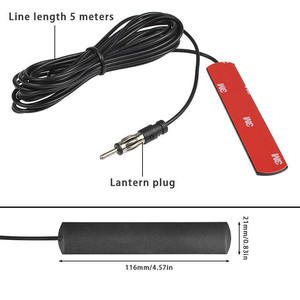 3G 4G 5G 5.8G External <b>Patch</b> RG174 <b>Cable</b> 6dbi Wifi Direction Finder Radio Frequency Interference Remote Antenna Tuner - Product Image 4