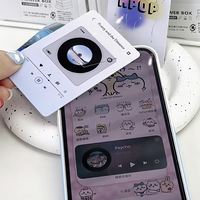 Özel NFC Müzik Fotoğraf Kartı, Ses Akışı ve Hediye İçin Gömülü Çipli Akıllı Kart, Dokunarak Oynatma