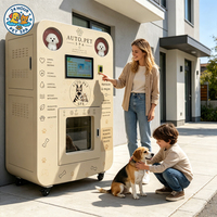 Station de lavage auto-nettoyante pour animaux de compagnie, distributeur automatique de bain pour chiens, paiement par écran tactile 24h/24