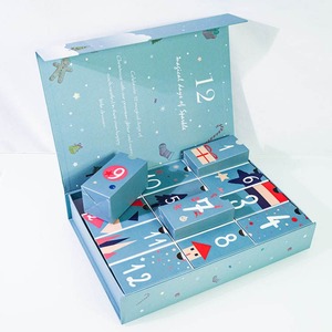 Handmade Custom Decoration Paper <b>Christmas</b> <b>Gift</b> Advent Calendar <b>Box</b> for Cosmetics - Product Image 5