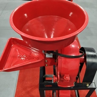 Petit moulin à riz en métal durable, machine à moudre les céréales, machine à broyer les aliments pour usage agricole et familial