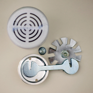 STOLL Flachstrickmaschinen-Ersatzteil 219800 Garnzuführer Edelstahl Metall+Keramik Hochwertige V3J406 Gerippte V-Riemenscheibe - Product Image 5