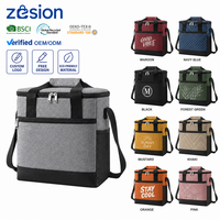 Sac isotherme personnalisé avec logo, réutilisable, grande capacité, sac fourre-tout souple, étanche, pour les courses, les pique-niques, le camping, en gros