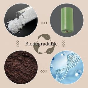 Bolsa de eliminación de excrementos de mascotas al por mayor, biodegradable, compostable, degradable, bolsa para excrementos de perro, bolsa para excrementos de almidón de maíz - Product Image 4