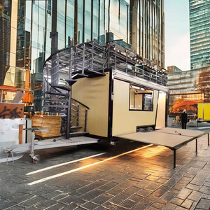 Mới ngoài trời di động đường phố hai tầng cầu thang thực phẩm Trailer kinh doanh di động cửa hàng Trailer thanh di động - Product Image 1