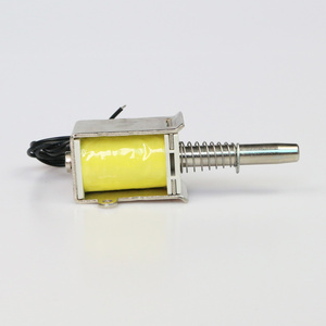 Mini eletrosolenóide solenóide dc 12v <span class=keywords><strong>24v</strong></span>, aparelho eletromagnético personalizado de alta qualidade para portas e equipamentos abertos - Product Image 4
