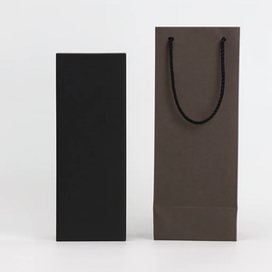 Boîte cadeau à vin portable pour les fêtes et les affaires, vente en gros directe d'usine - Product Image 1