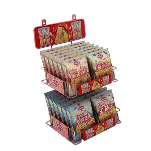 Comptoir de magasin de pharmacie personnalisé présentoir de collation en fil métallique - Product Image 1