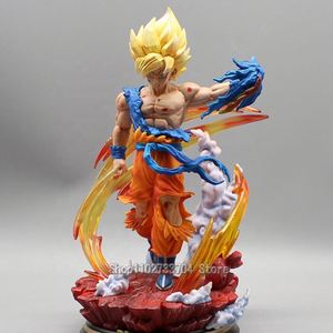 ฟิกเกอร์ลูกบอลลากอนอะนิเมะ27ซม. ฟิกเกอร์แอคชั่น goku Super Saiyan โมเดลโมเดลของเล่นของขวัญวันเกิดเด็ก - Product Image 5