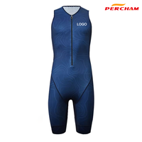 Combinaison professionnelle personnalisée à impression par sublimation Combinaison de triathlon pour hommes Vêtements de triathlon avec rembourrage en gel 3D