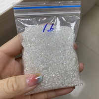 Yüksek kaliteli DEF VVS-VS Moissanite 0.9-2.9mm yuvarlak parlak kesim Melee boyutu serbest moissanit