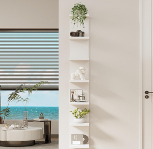 Thiết kế tiết kiệm không gian tường Kệ <span class=keywords><strong>7</strong></span> <span class=keywords><strong>Tier</strong></span> kệ sách bằng gỗ kệ cho nhà và phòng khách - Product Image 4