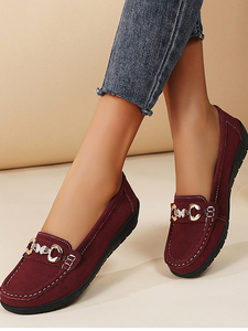 Mocasines Casuales de Mujer para Verano/Otoño, con Tacón Plano, Cierre de Cordones y Deslizamiento Fácil, Plantilla de PU y Suela de Goma, Ideales para el Día de la Madre - Product Image 5