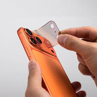Protection complète 2 en 1, base ultra-fine en métal, verre trempé 9H, protection d'objectif d'appareil photo pour iPhone 18 Pro Max