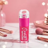 Lot de gloss et huiles à lèvres en gros, huile à lèvres hydratante et brillante effet repulpant, maquillage longue tenue pour les lèvres, marque privée