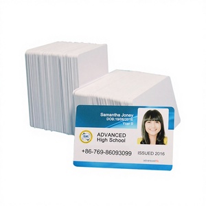 บัตรพีวีซี <span class=keywords><strong>RFID</strong></span> ขนาด CR80 สำหรับขายส่ง บัตรประจำตัวแบบมีรูปถ่าย - กันน้ำ ป้องกันการปลอมแปลง รองรับการชำระเงิน สำหรับพนักงาน - Product Image 4