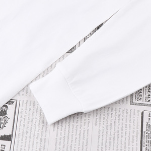 <span class=keywords><strong>T</strong></span>-<span class=keywords><strong>shirt</strong></span> unisexe à manches longues et <span class=keywords><strong>col</strong></span> en <span class=keywords><strong>V</strong></span>, 250 grammes, 100% coton, blanc et <span class=keywords><strong>noir</strong></span>, personnalisé par le fabricant MT2492 - Product Image 6