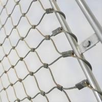 Filet de protection en câble métallique flexible en acier inoxydable pour garde-corps de pont et panneaux de sécurité pour hélicoptères